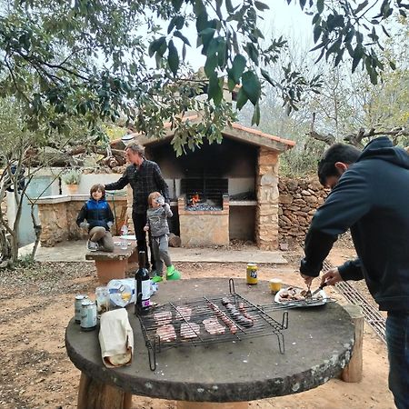 Mas De Paco, Chimenea, Barbacoa Y Piscina Villa Vall dʼAlba Buitenkant foto