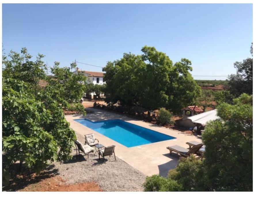 Mas De Paco, Chimenea, Barbacoa Y Piscina Villa Vall dʼAlba Buitenkant foto