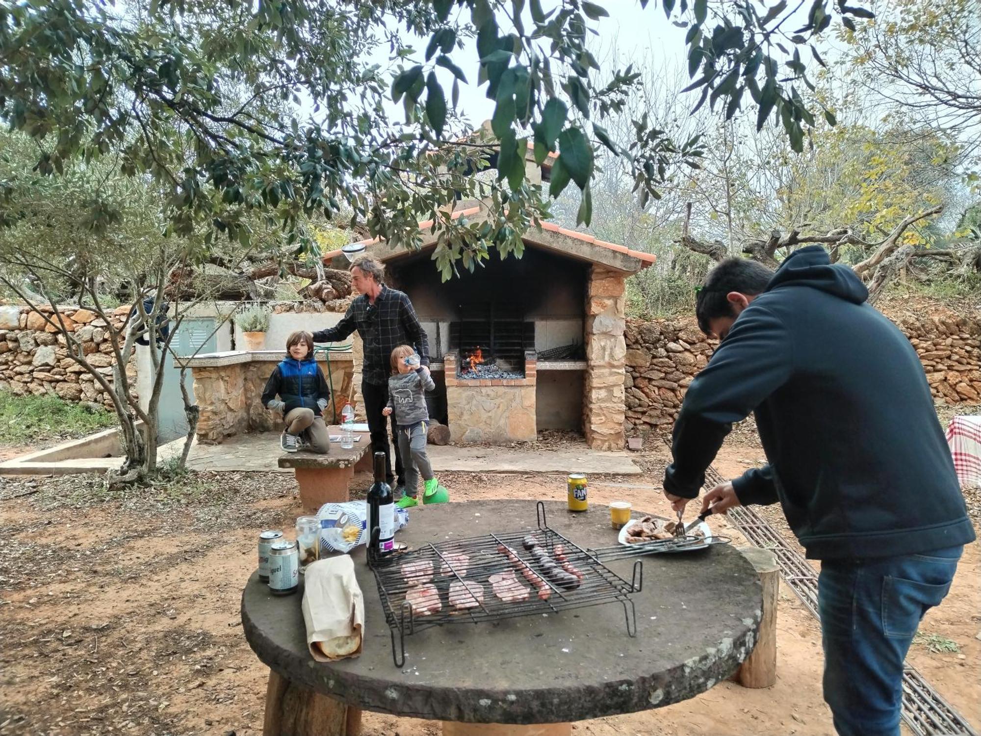 Mas De Paco, Chimenea, Barbacoa Y Piscina Villa Vall dʼAlba Buitenkant foto